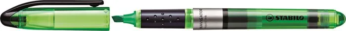 Zvýrazňovač, 1-4 mm, STABILO "Navigator", zelený 2