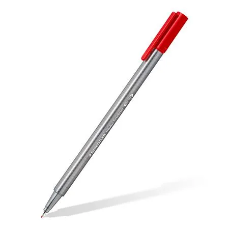 Liner, sada, 0,3 mm, STAEDTLER "Triplus 334", 4 rôzne farby 3