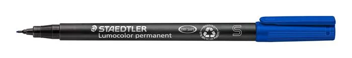 Permanentný popisovač, OHP, 0,4 mm, STAEDTLER "Lumocolor® 313 S", modrá 2