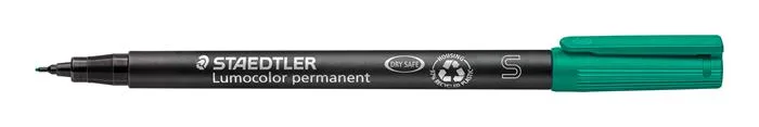 Permanentný popisovač, OHP, 0,4 mm, STAEDTLER "Lumocolor® 313 S", zelená 2