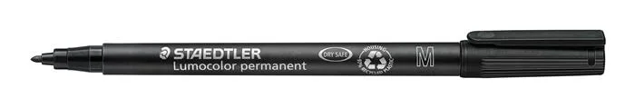 Permanentný popisovač, OHP, 1 mm, STAEDTLER "Lumocolor® 317 M", čierna 2