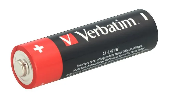 Batéria, AA, alkalická, 10 ks, VERBATIM "Premium" 2