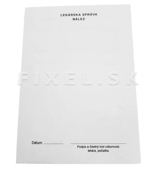 Výmenný lístok / poukaz A6 – blok 100 listov 2