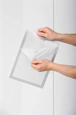 Informačný panel, A4, elektrostatický, DURABLE "DURAFRAME® SUN", čierna 3