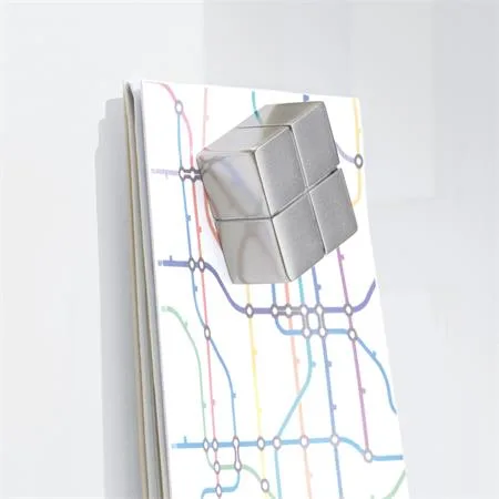 Magnetická sklenená tabuľa, 100x100 cm, SIGEL "Artverum® ", biela 5