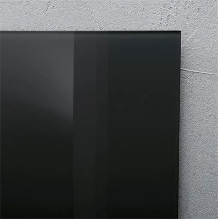 Magnetická sklenená tabuľa, 48x48 cm, SIGEL "Artverum® ", čierna 8