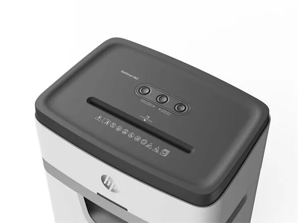Skartovací stroj, konfety, 18 listov, HP "Oneshred 18CC", svetlosivý 4