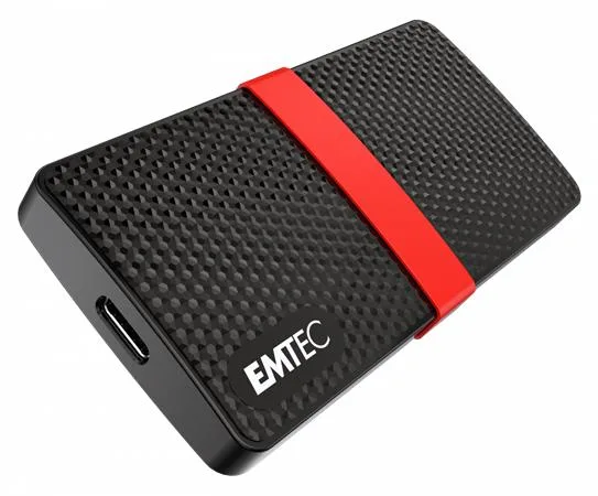 SSD (vonkajšia pamäť), 1TB, USB 3.2, 420/450 MB/s, EMTEC "X200" 2