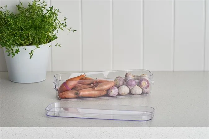Úložný box, plastový, 0,6 l, SMARTSTORE "Compact XS", priehľadný 3