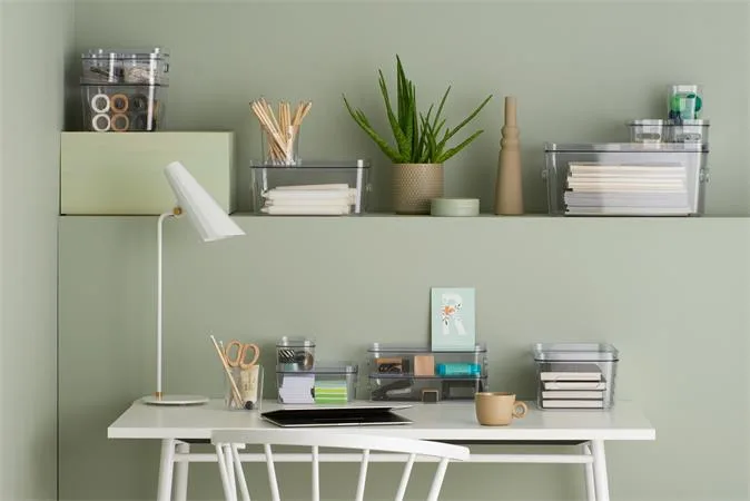 Úložný box, plastový, 0,6 l, SMARTSTORE "Compact XS", priehľadný 5