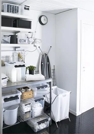 Úložný box, plastový, 14 l, čierne úchytky, SMARTSTORE "Classic 11", priehľadný 2