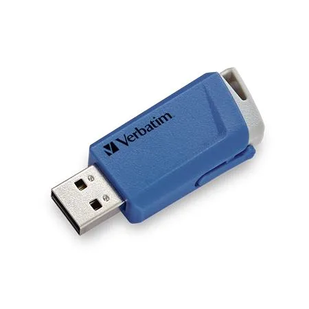 USB kľúč, 2 x 32GB, USB 3.2, 80/25MB/sec, VERBATIM "Store n Click", červená/modrá 4