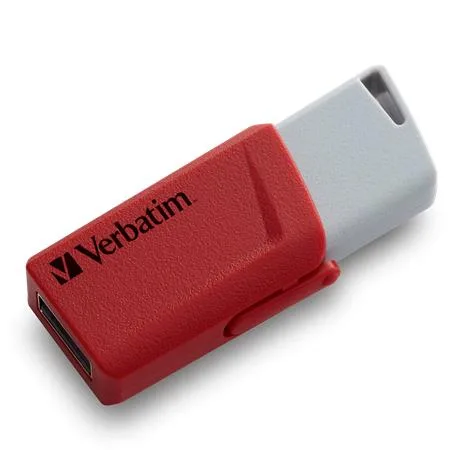 USB kľúč, 2 x 32GB, USB 3.2, 80/25MB/sec, VERBATIM "Store n Click", červená/modrá 5