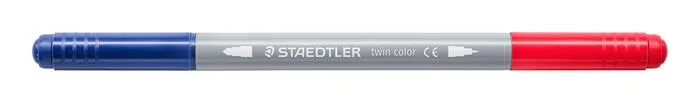 Fixky, sada, 1/3 mm, obojstranné, STAEDTLER® "3280", 20 rôznych farieb 2
