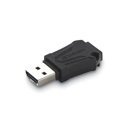 USB kľúč, 64GB, USB 2.0, extra odolný, VERBATIM "ToughMAX", čierna 2