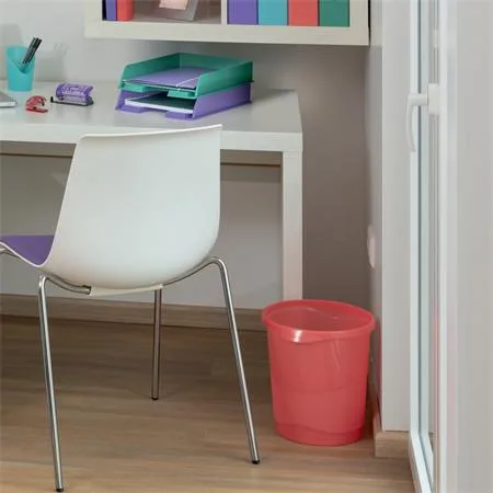 Zošívačka, mini, 24/6, 26/6, 10 listov, RAPID "Colour`Breeze", koralová 5