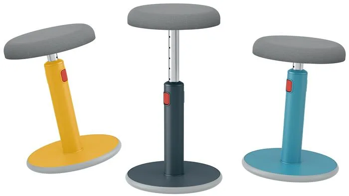 Stolička, ergonomická, LEITZ "Ergo Cosy Active", teplá žltá 3