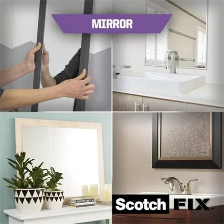 Lepiaca páska na zrkadlá, obojstranná, 19 mm x 5 m, 3M SCOTCH "Mirror" 2
