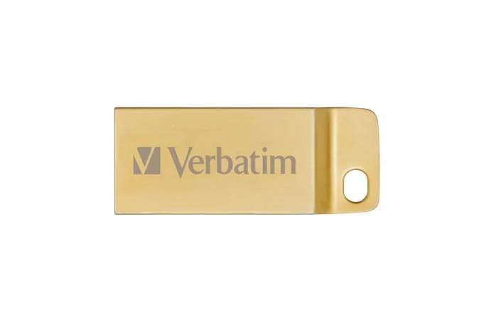 USB kľúč, 64GB, USB 3.2,  VERBATIM "Executive Metal", zlatá 3