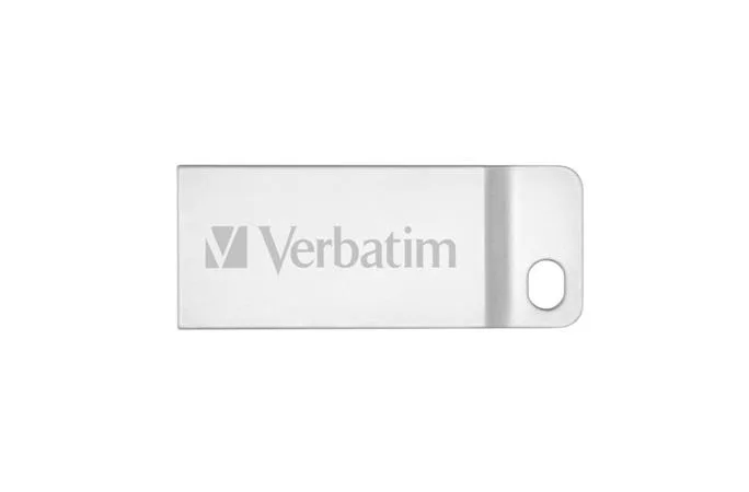 USB kľúč, 64GB, USB 2.0,  VERBATIM "Executive Metal", strieborná 2