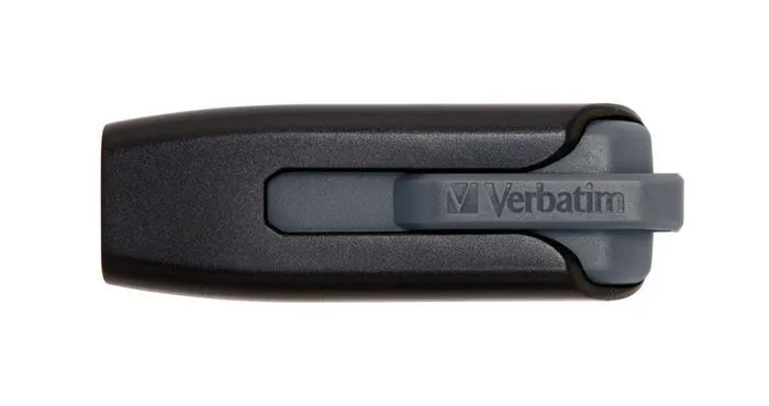 USB kľúč, 32GB, USB 3.2, 60/12MB/s, VERBATIM "V3", čierno-sivá 2