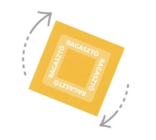 Samolepiaci poznámkový blok, dialogová bublina, 70x70 mm, 50 listov, STICK N, žltá 3