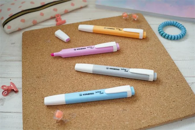 Zvýrazňovač, 1-4 mm, STABILO "Swing Cool Pastel", ľadový modrý 3