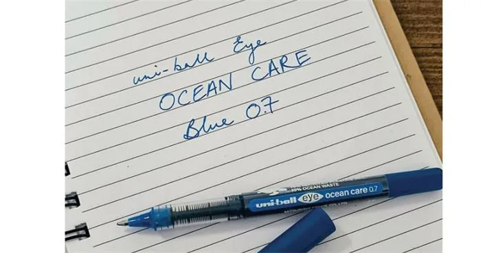 Roller, 0,5 mm, UNI "UB-157 Ocean Care", modrý 3