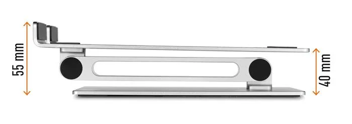 Stojan na notebook, DURABLE "Rise" 2