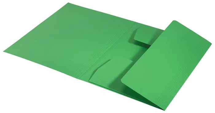 Doska s chlopňami, kartón, A4, LEITZ "Recycle", zelená 4
