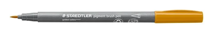 Fixka v tvare štetca, sada, STAEDTLER "Pigment brush 371", 24 rôznych farieb 7