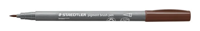Fixka v tvare štetca, sada, STAEDTLER "Pigment brush 371", 24 rôznych farieb 8