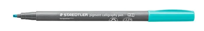 Kaligrafický popisovač, sada, 2 mm, STAEDTLER "Pigment 375", 12 rôznych farieb 3