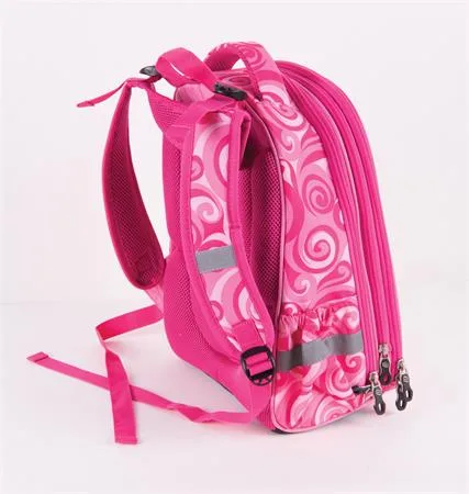 Batoh, anatomický, PULSE "Anatomic Cube Pink Magic", ružový 4