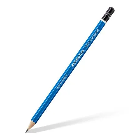 Grafitová ceruzka, sada, v kovovej krabičke, šesťhranná, STAEDTLER "Mars® Lumograph® 100", 24 rôznych tvrdostí 3