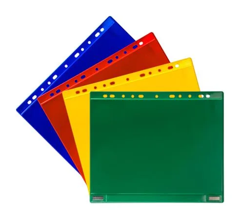 Informačné vrecko, magnetické, obojstranné, ležaté, A4, DJOIS, modrá 2