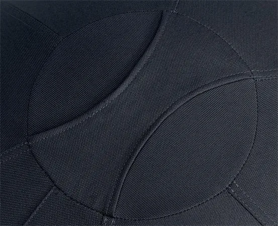 Gymnastická lopta na sedenie, so závažím proti odkotúľaniu, 75 cm, LEITZ "Ergo Active", tmavosivá 6