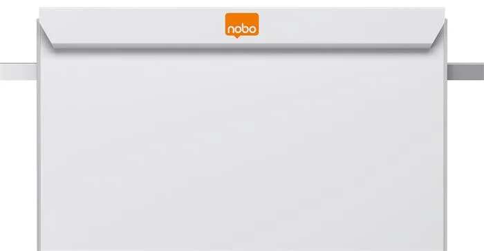 Flipchartová tabuľa, magnetický povrch, 2 pomocné ramená, NOBO "Essentials", biela 10