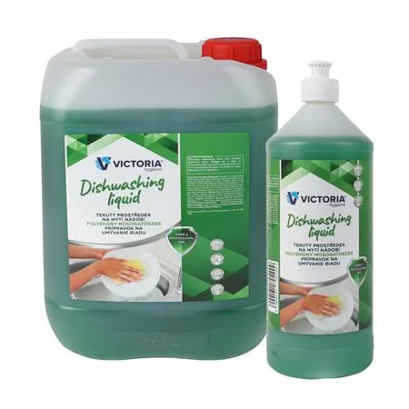 Čistiaci prostriedok na umývanie riadu, tekutý, 5 l, VICTORIA HYGIENE 2