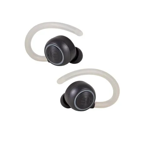 Slúchadlá, bezdrôtové, Bluetooth, s mikrofónom, LED slúchadlá, MAXELL "Halo Sport", čierna 2