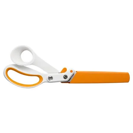 Nožnice na látky, 25 cm, FISKARS "Amplify", biela 3