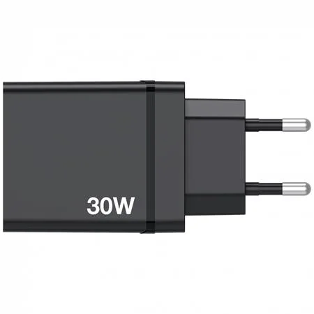 Sieťová nabíjačka, 1xUSB-C PD (20W), USB-A QC 3.0, 2xUSB-A (10W), VERBATIM, čierna 4