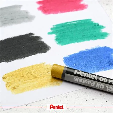 Olejové kriedy, PENTEL, "Arts", 25 rôznych farieb 5
