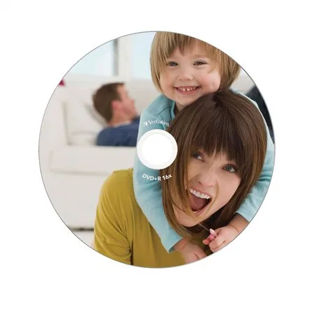 DVD+R disk, potlačiteľný, matný, ID, 4,7GB, 16x, 1 ks, klasický obal, VERBATIM 2