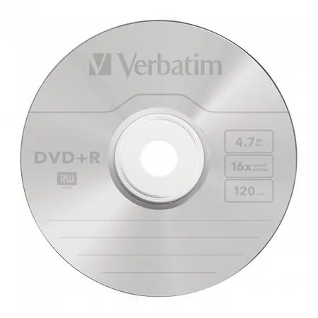 DVD+R disk, AZO, 4,7GB, 16x, 25 ks, cake box, VERBATIM 3