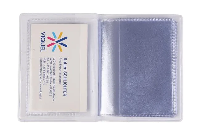 Držiak na preukazy, stojatý, s 16 vkladacími listami, vzorovaný PVC, „Doklady“, pre dievča 3