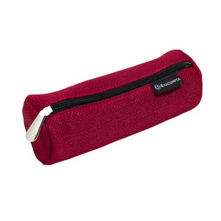Peračník, na zips, valec, EXACOMPTA "Mesh", mix farieb 6