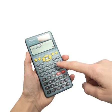 Vrecková kalkulačka, vedecká, 417 funkcií, MAUL "MSC 417" 6