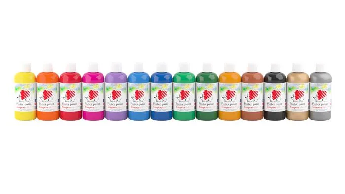Tempera, 500 ml,  ICO "Ježko", svetlohnedá 3