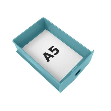 Box na dokumenty, plast, 1 zásuvka, EXACOMPTA "Skandi", modrý 3